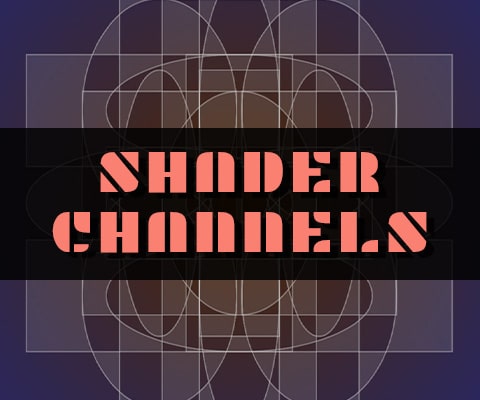 ZIM Shader now has channels which operate on ZIM Display Objects